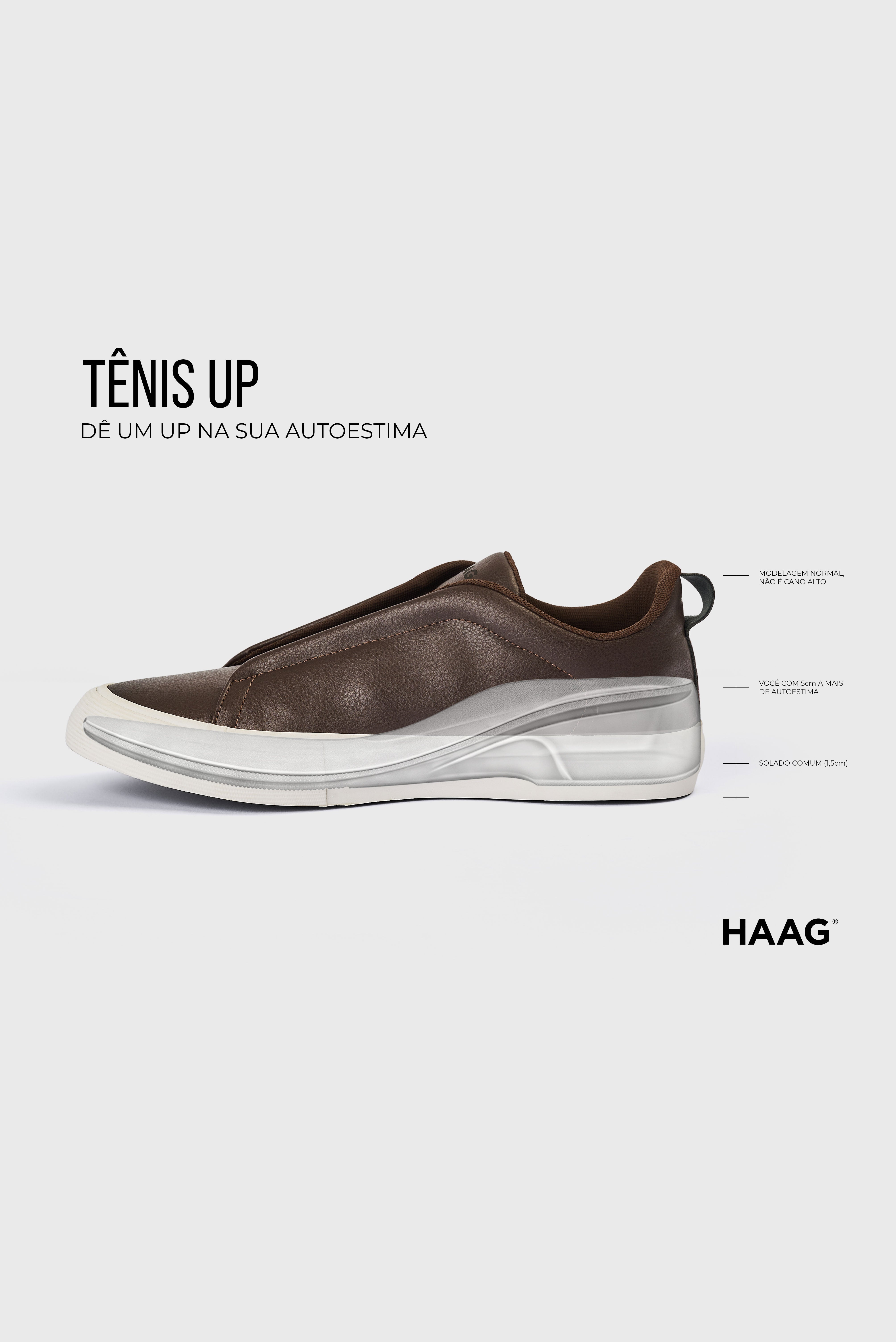 Tênis UP - Slip On - Casual Urban