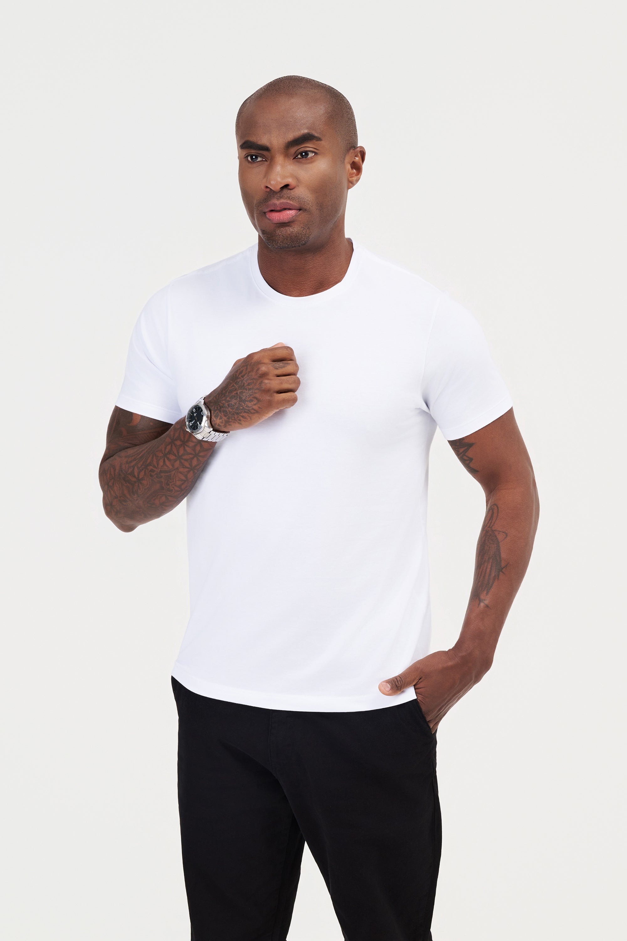 Camiseta Algodão Egípcio - Branca
