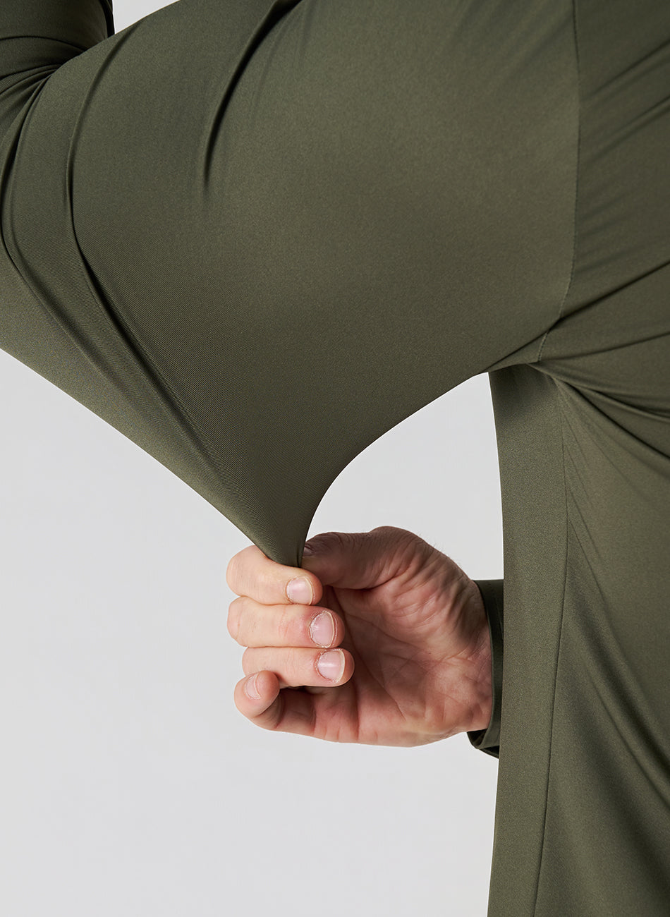 Camisa Tecnológica - Não precisa passar - Verde Militar