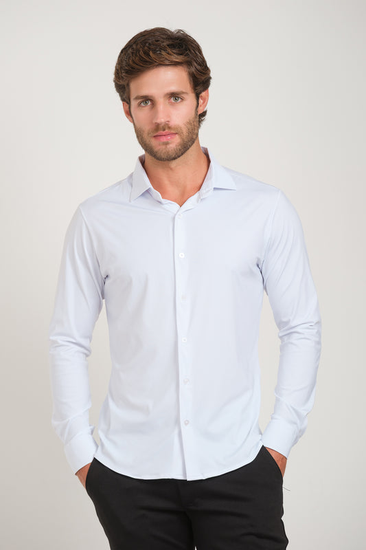 Camisa Tecnológica - Não precisa passar - Branca