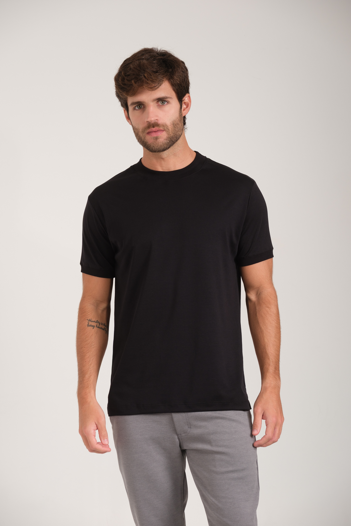 Camiseta Pima Manga Curta