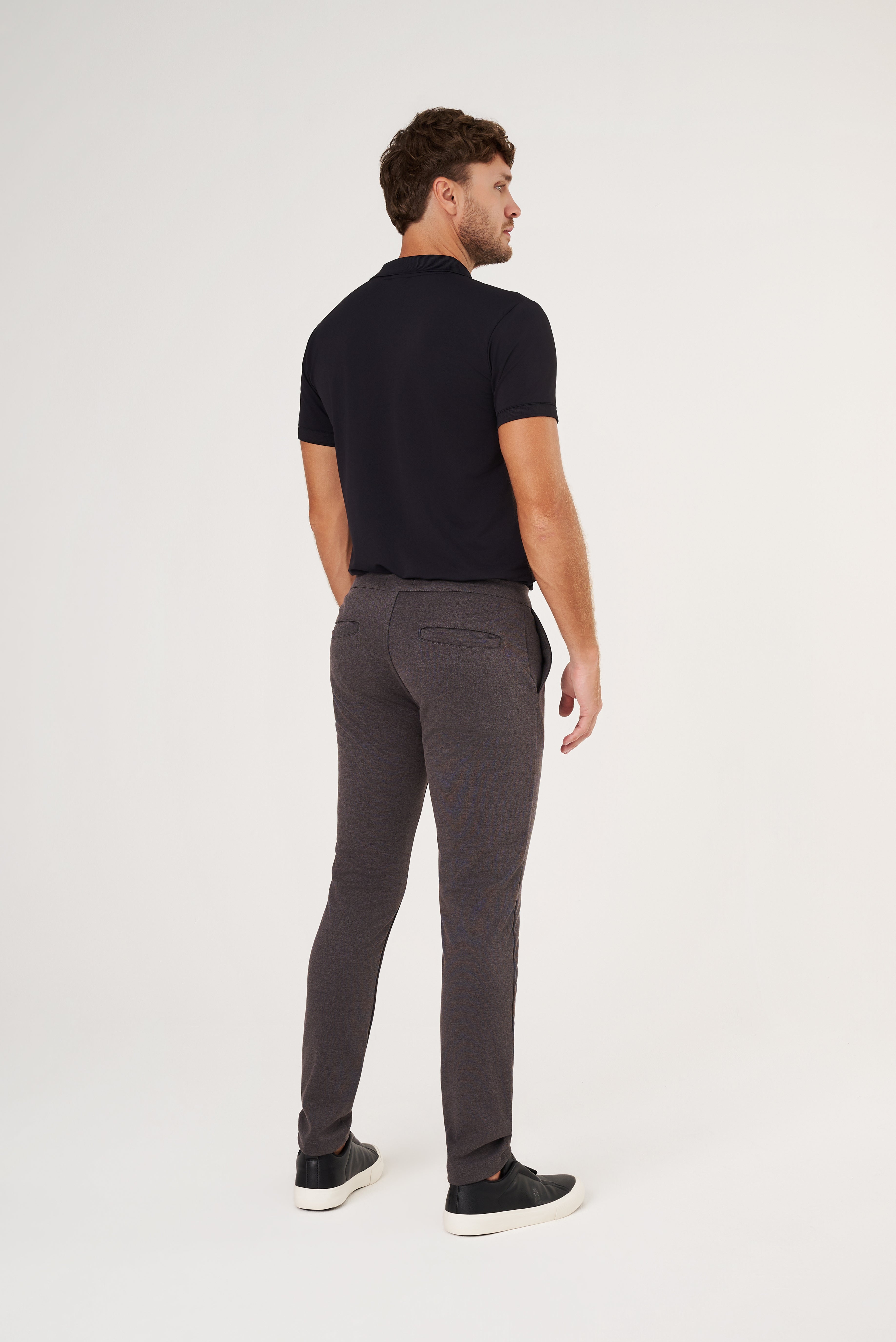 Camisa Polo Flex - Preta | Haag