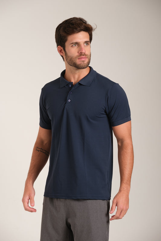Camisa Polo Flex - Marinho