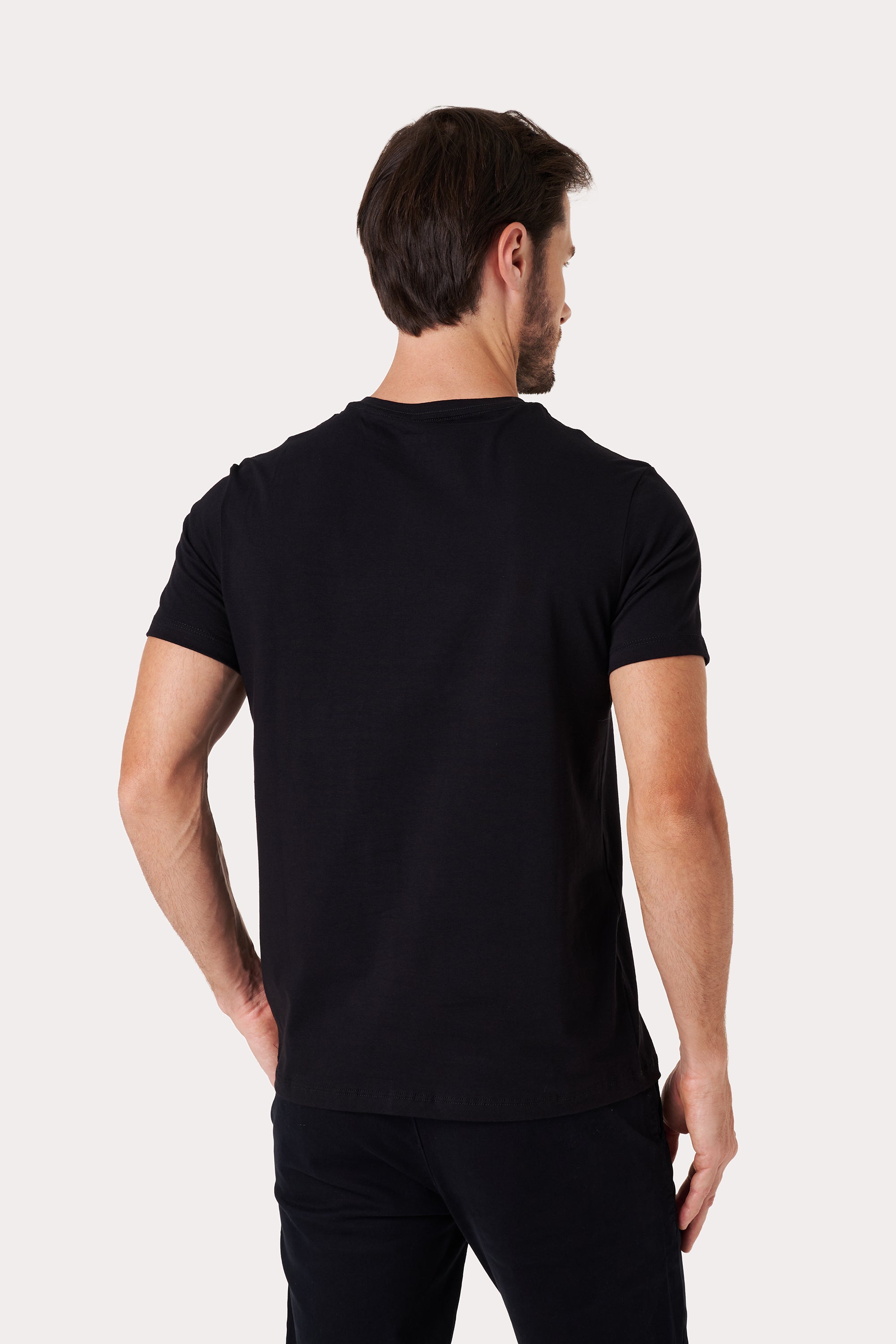Camiseta Algodão Egípcio - Preta