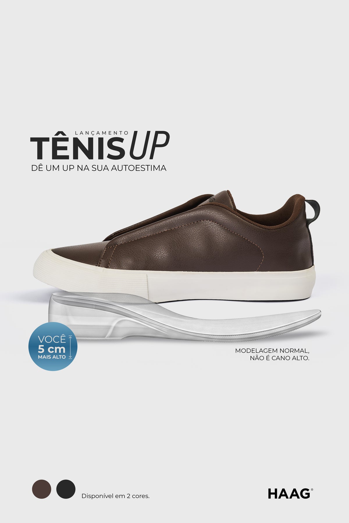 Tênis UP - Slip On - Casual Urban | Haag