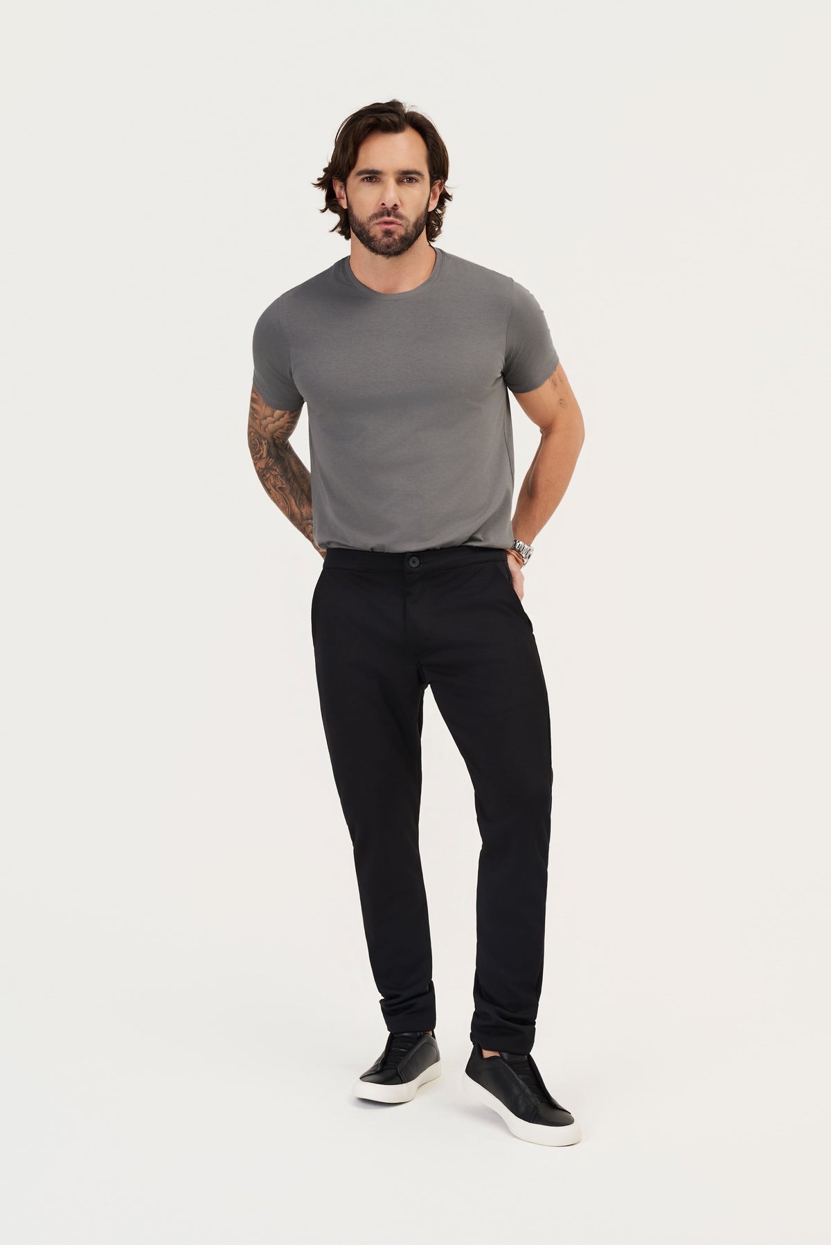 Calça Tech Alfaiataria - Preto | Haag