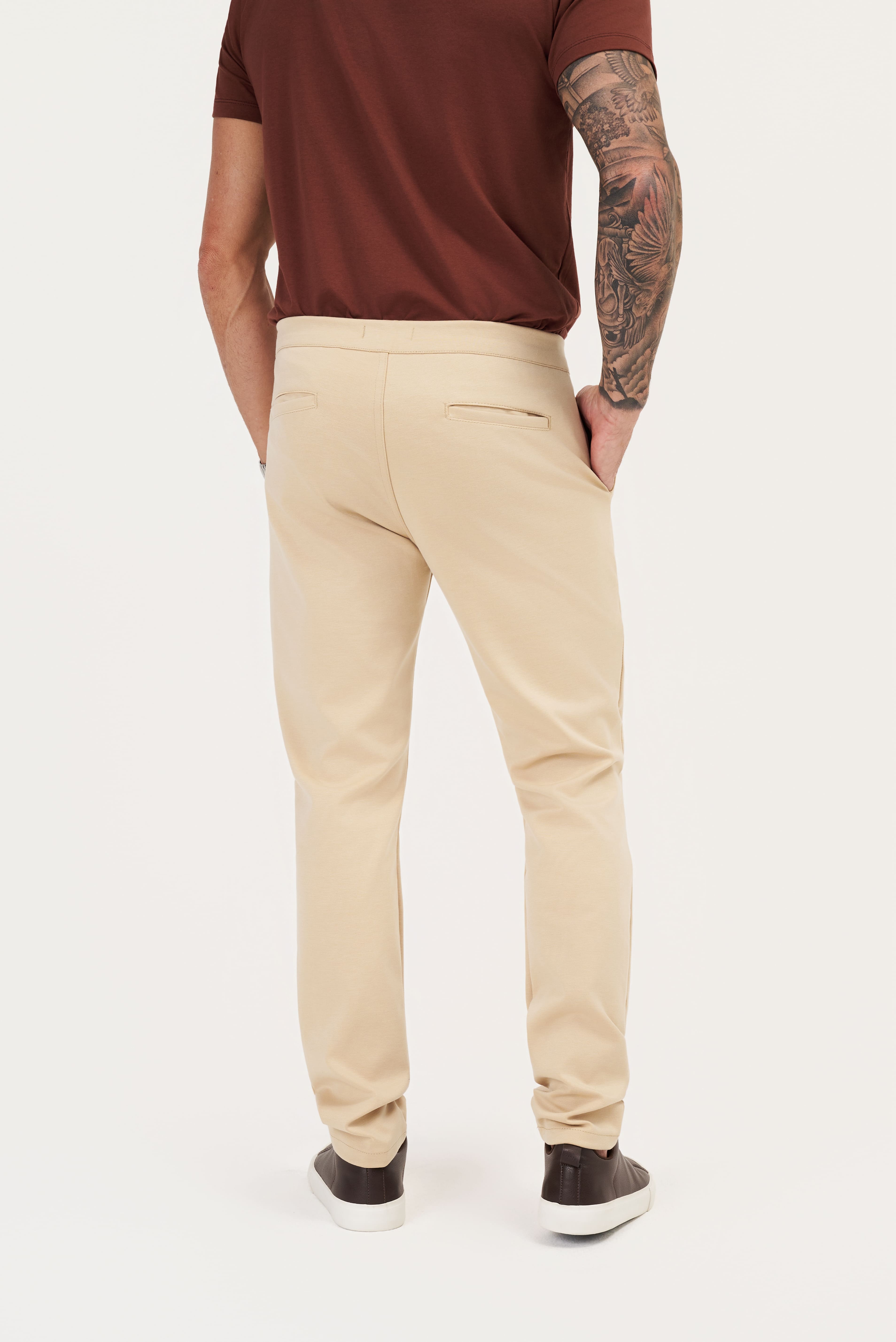 Calça Tech Alfaiataria - Caqui