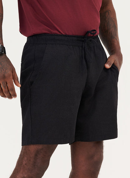 Shorts Linho - Preto | Haag